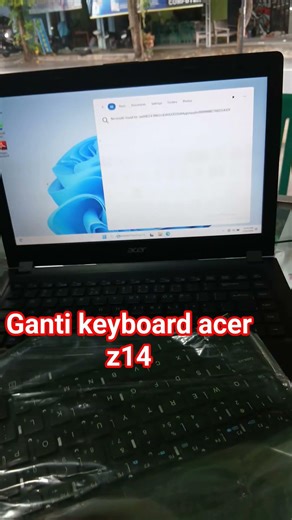 replace acer z14 keyboard. #acer. #aspire #mmcindonesia #latestlaptop #laptop