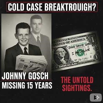 Inside the 25-Year Mystery of Josh Gosch