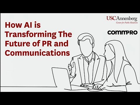 USC Center for PR Event: How AI is Transforming the Future of PR & Communications