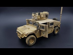 Academy 1/35 M1151 Humvee build
