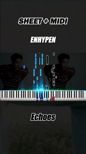ENHYPEN - 'Echoes' | Piano Tutorial & Sheet Music