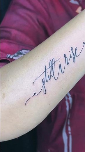 Script Tattoo