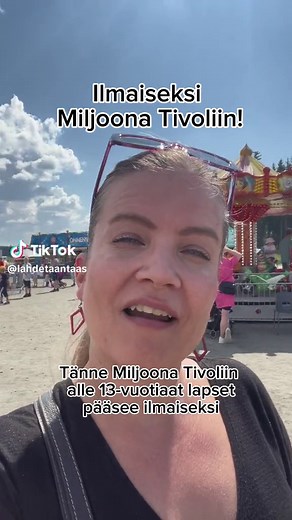 Tiesitkö, että alle 13-vuotiaat lapset pääsee ilmaiseksi Tuurin Miljoona Tivoliin? Entä tiesitkö, että kesäkupongeilla myös yli 13-vuotiaat saavat ilmaisen rannekkeen? Tuurin Kesäkupongeilla saa paljon muutakin ilmaiseksi, ja kupongit kannattaakin ehdottomasti käydä lunastamassa Tuurin kyläkaupan infosta. #tuuri #kotimaanmatkailu #miljoonativoli