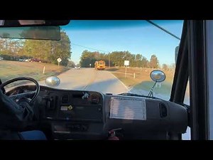 Sc School Bus Ride Along 11.17.22 ( Spare Bus Edition )