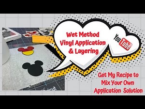 Wet Method Vinyl Application