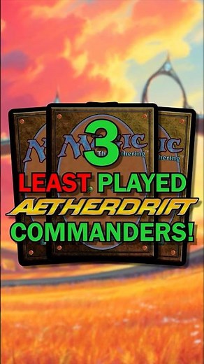 3 UNPOPULAR Aetherdrift Commanders! (and why...)