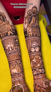 838K views · 10K reactions | Pawan Mehandi Art home service available 24x7 8555890097 | Pawan mehandi Designs | Facebook
