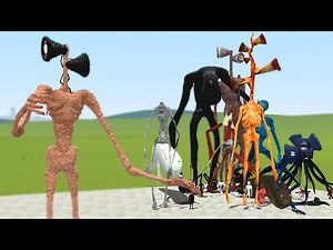 NEW SIREN HEAD 2.0 VS TREVOR HENDERSON CREATURES! Garry's Mod Sandbox