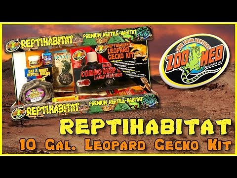 Zoo Med 10 Gallon ReptiHabitat™ Leopard Gecko Kit