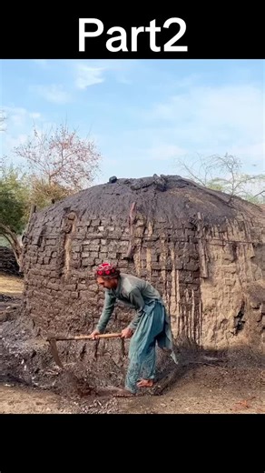 Pakistan’s Ancient Craft Still Alive! Traditional Train Coal Making | Part 2 😮 #OldTradition #FactoryProcess #VillageWork #HandmadeWork #IndustrialProcess