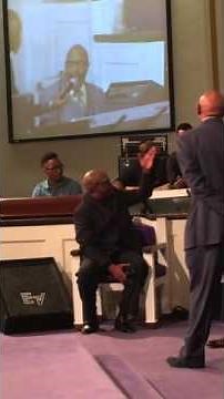 Marvin Winans singing "I Shall Never" at The Morton Brother's Revival