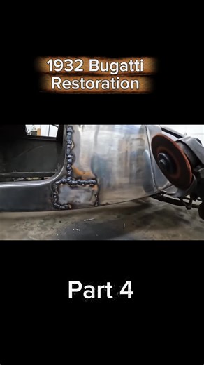 Bugatti Restoration Process Part 4