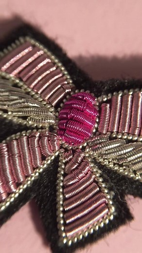 Mini Bow Patches: Traditional Goldwork Embroidery Tutorial