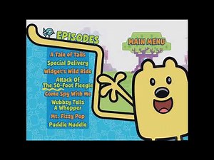 Wow Wow Wubbzy - DVD Menu Walkthrough
