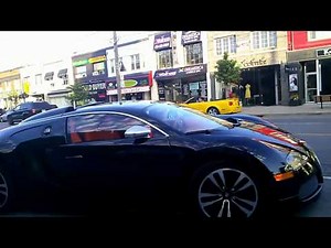 Drake drives Bugatti Veyron in Toronto