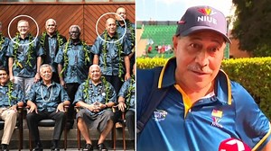 Pacific island leader spotted at Commonwealth Games