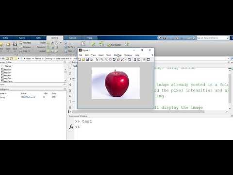 How to display the image in matlab