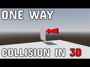 Godot Tutorial - One Way Collision in 3D