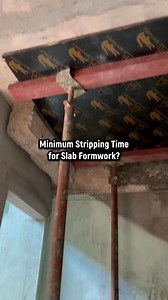 4.2K views · 14 reactions | Minimum Stripping Time for Slab Formwork? #construction #architecture #engineering | 100Architecture | Facebook