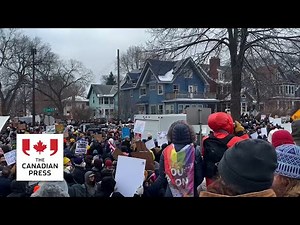 Large rally pushes against ICE presence after fatal shooting in Minneapolis