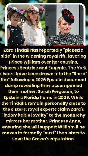 Zara Tindall Takes a Side as Princess Beatrice and Princess Eugenie Come Under Fire