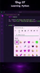 🐍 Day 37 🔥 of Learning Python | IP & Location Finder 🌍 | Python Project #shorts