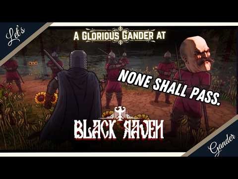 The BLACK KNIGHT always triumphs! - A gander at the BLACK RAVEN demo