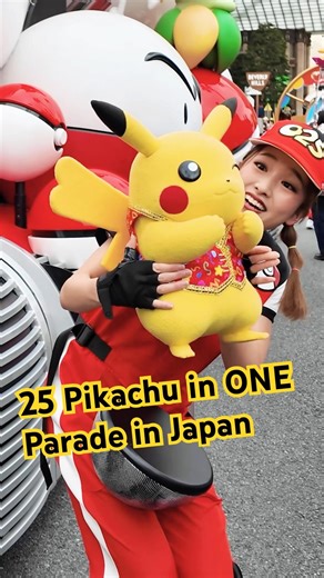 The BEST Pikachu Parade is at Universal Studios Japan 🇯🇵 ⚡️