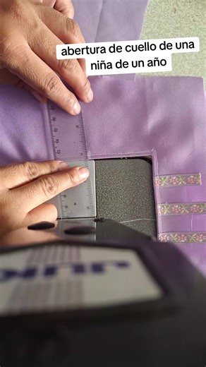 Abertura de cuello para niña: Tutorial paso a paso