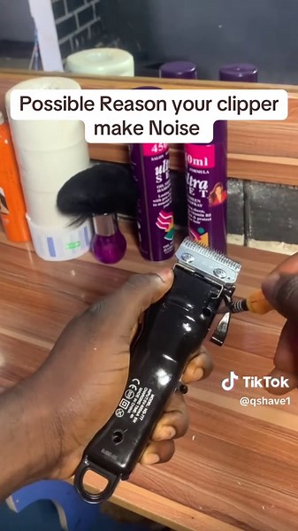 Part2= Possible reason your clipper make noise #creatorsearchinsights #barbertips #clipper #qshave