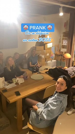 On prank notre BOSS en se déguisant en elle 🤡 Ses réactions sont MYTHIQUES ! 🫶 #larosee #prank #deguisement #boss #prankboss