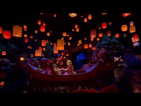 DisneySea Rapunzel Ride POV | FULL Lantern Festival Experience - Fantasy Springs