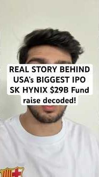SK Hynix's $29B Nasdaq Listing: The AI Memory Giant You Can't Name #ai #semiconductors #stockmarket