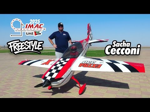 Sacha Cecconi Freestyle Flight – Extreme Flight Edge 540T | IMAC UAE 2025