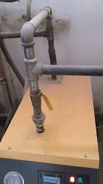 The compressor's pneumatic connection: Why should it be flexible? This is how you install the com...