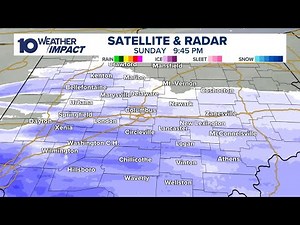 Tracking snow moving through central Ohio; the latest on timing, snowfall totals