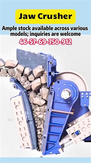Jaw Crusher | Reliable Primary Crushing Machine for Hard Rocks & Ores