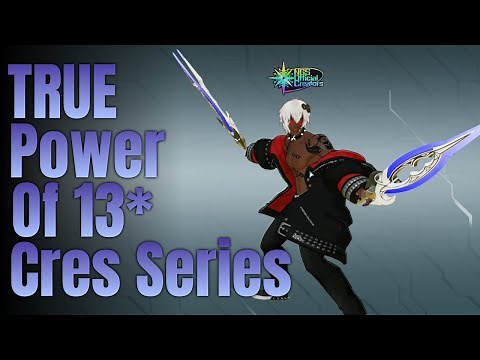 How Strong is our FIRST 13* Cres Series | Weapon Damage Comparison | PSO2NGS