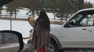 15K views · 457 reactions | "Such a quiet, peaceful, and respectful moment - a 15th generation Native American Indian singing "Thank you" to the bison. What an incredible experience."  Frank Hanou / Buffalo Herd Overlook | Denver7 | Facebook