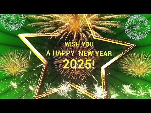 Happy New Year 2025 | Magical Star-Style Animated Greeting Video to Share! #HappyNewYear2025