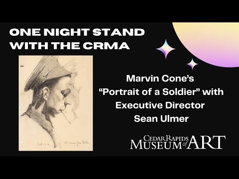 One Night Stand Marvin Cone's Portrait of a Soldier