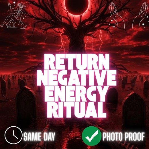 Return Negative Energy Ritual | Energetic Release, Neutralization and Personal Reset - Etsy