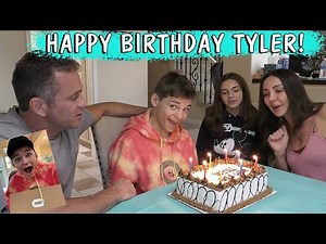 TYLER'S 15TH BIRTHDAY!!!! | We Are The Davises