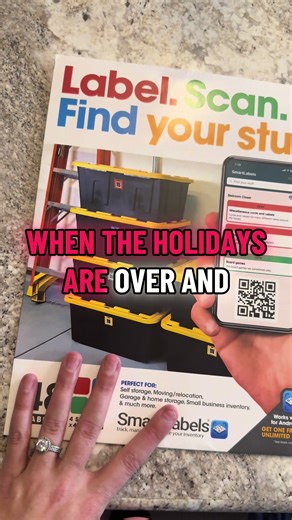 Take back your space after the holidays with the SmartLabels 48-pack. Waterproof, smudge-proof, and perfect for organizing your pantry, bins, bottles, and kids’ stuff. Make your home look clean and intentional with labels that actually stay put. Tap to shop and start the new year organized. #SmartLabels #HomeOrganization #PantryRestock #NewYearReset #TikTokMadeMeBuyIt