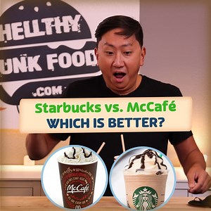 Is McCafé Coffee Better Than Starbucks? ☕️ | HellthyJunkFood