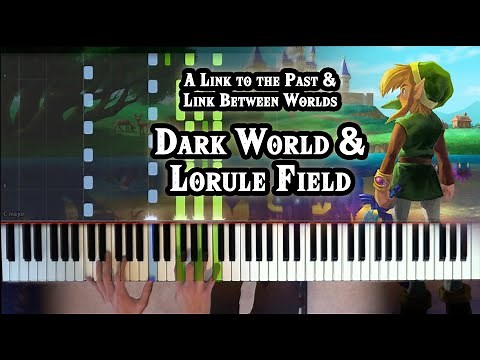 Dark World / Lorule Field - Zelda: Link Between Worlds / To the Past [Piano Tutorial][How To Play]