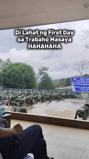 60K views · 1.4K reactions | First Day of Work is the Best Kol HAHAHA Trainee Ray Makasabot 臘 #PulisCaraga | Ang Kol Sardz | Facebook