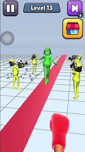 Stickman Games: Punch the uncle #stickman #relaxinggames #stickmangame #challenge