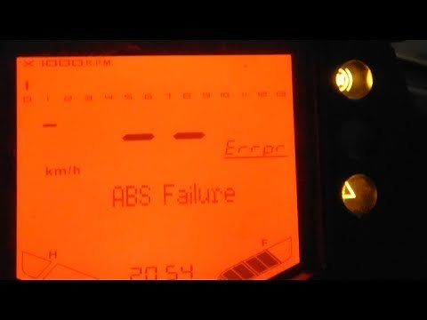 ABS FAILURE in 2017 KTM RC390 & its solution