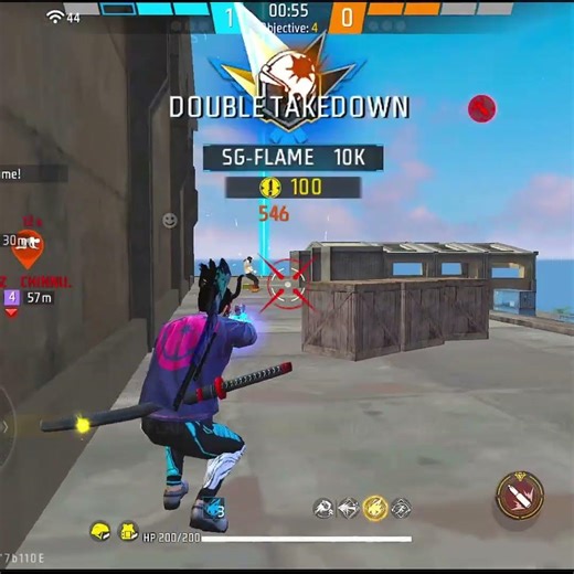 Watch till the end🤯 Only red numbers in CS Ranked🥵 Squad wipe || Freefire || SG FLAME